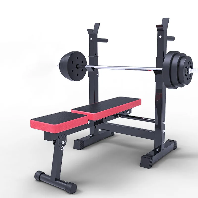 Gym Flat Bench Press Set gym weight bench with Barbell Multifunction weight bench, Black
Gym Flat Bench Press Set gym weight bench with Barbell Multifunction weight bench, Black