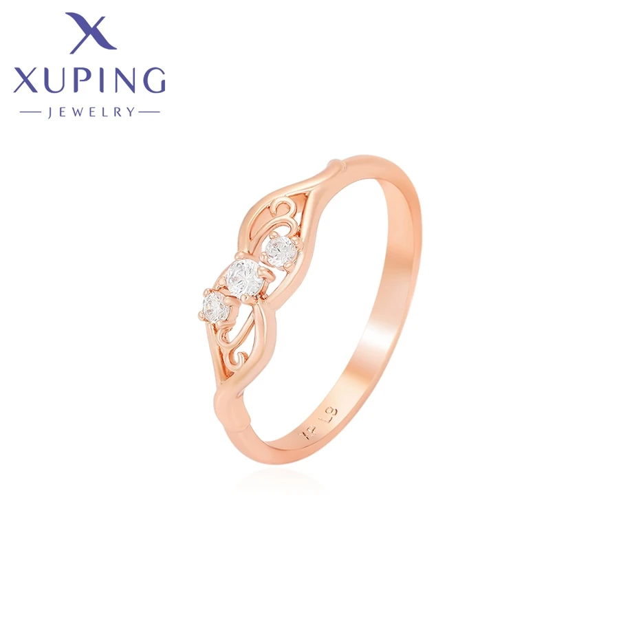 S00071343 xuping jewelry Hot Sale New Simple Rose Gold Ring Elegant Elegant daily life Zircon Women's Rings
S00071343 xuping jewelry Hot Sale New Simple Rose Gold Ring Elegant Elegant daily life Zircon Women's Rings