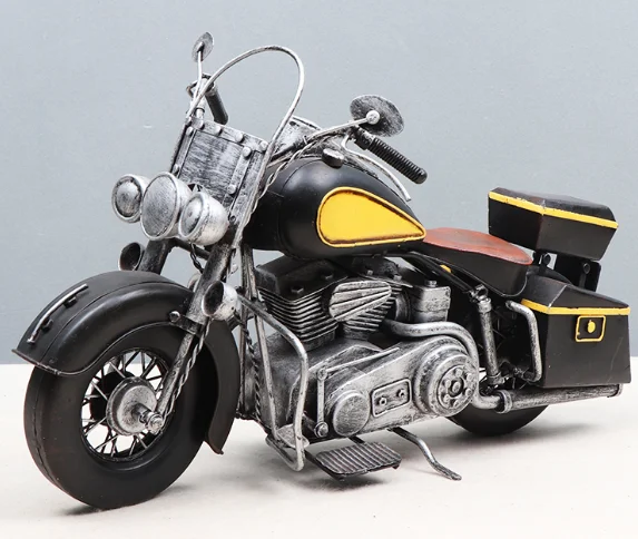 Iron Sidecar Motorcycle Figurines Metal Crafts Ornaments Creative Three Wheels Retro Motorbike Model Home Decoration Toys Gifts, Custom color
Iron Sidecar Motorcycle Figurines Metal Crafts Ornaments Creative Three Wheels Retro Motorbike Model Home Decoration Toys Gifts, Custom color