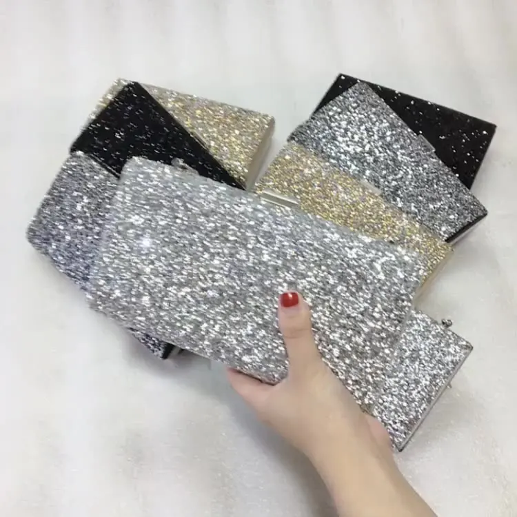 High-end Elegant Temperament Diamond Shining Evening Hand Bags Classy Purses Handbags For Ladies
High-end Elegant Temperament Diamond Shining Evening Hand Bags Classy Purses Handbags For Ladies