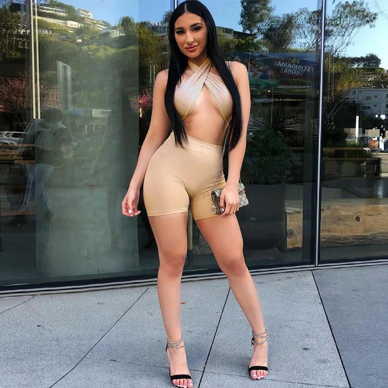 New women clothing short pants sexy slim halter solid color casual women two piece sets, Customized color
New women clothing short pants sexy slim halter solid color casual women two piece sets, Customized color