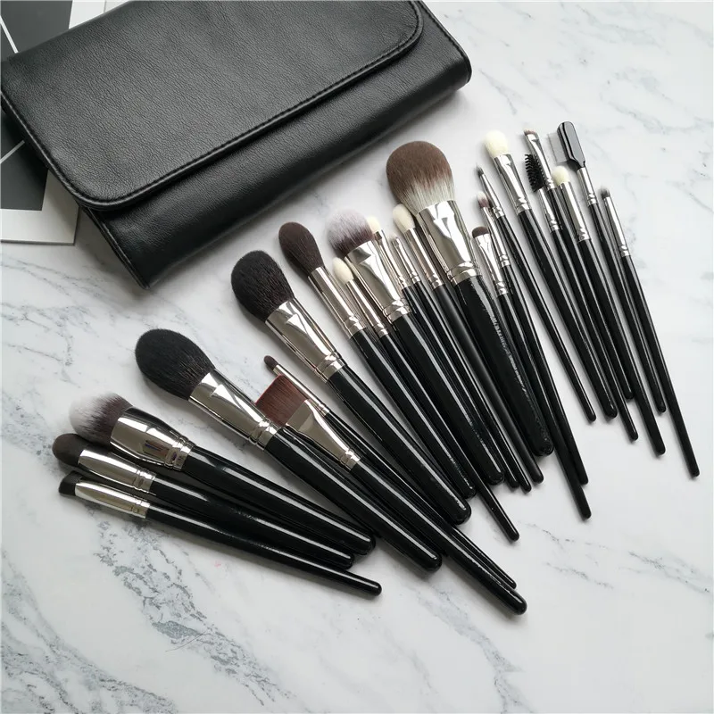 2020 New 23pcs Makeup Brush Set squirrel hair XGF goat hair Powder Eye shadow Brushes professional stock wholesale, Nature
2020 New 23pcs Makeup Brush Set squirrel hair XGF goat hair Powder Eye shadow Brushes professional stock wholesale, Nature
