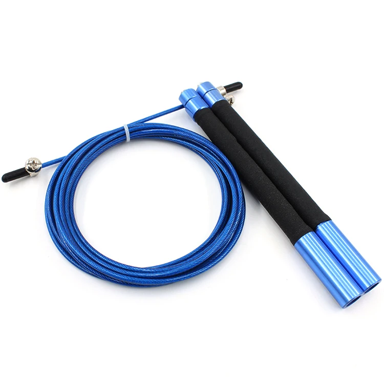 Hot sale Home Gym Workout Exercise Blue Thickened Steel Wire Jump Rope, Blue/customrized
Hot sale Home Gym Workout Exercise Blue Thickened Steel Wire Jump Rope, Blue/customrized