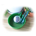 Portable Mini Hand Garden Plant Seed Sower Planter Green Dispenser Seeder Tool set