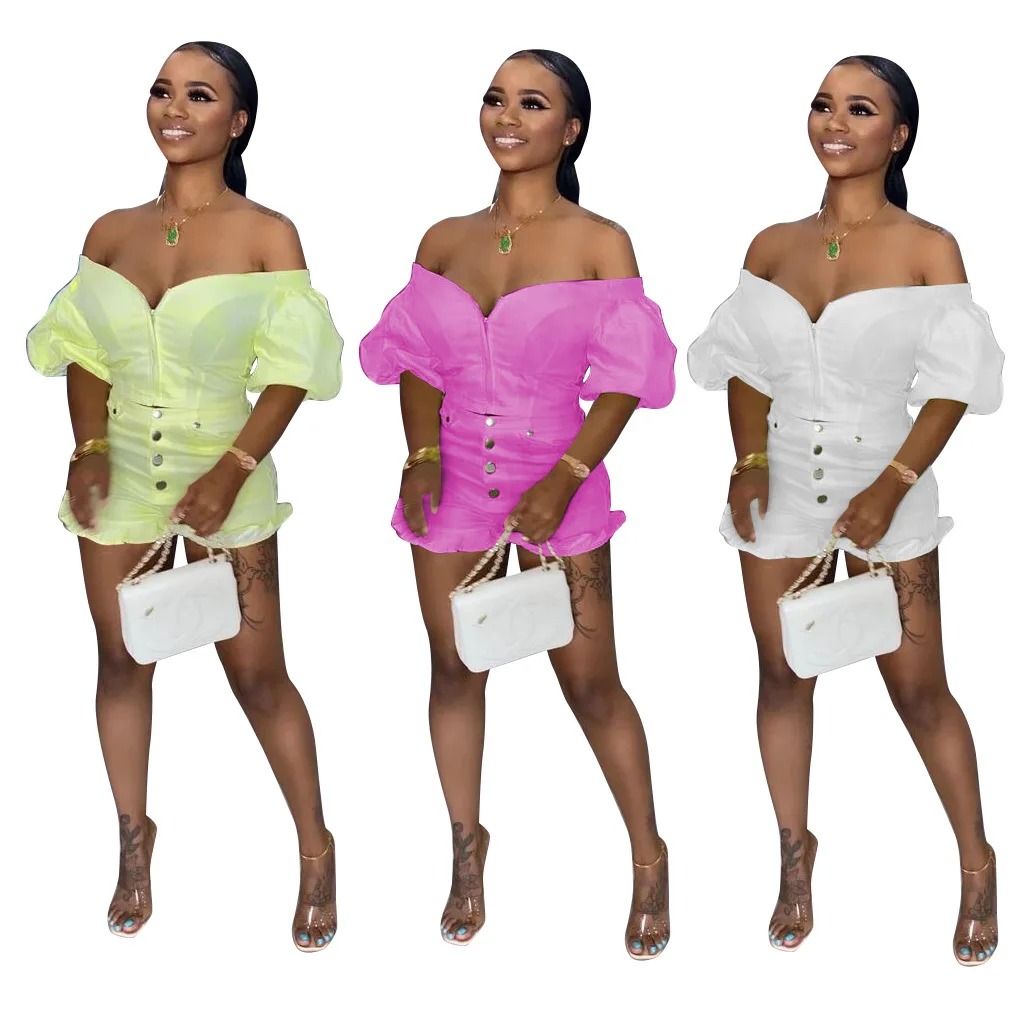 Women Two Piece Set Jogging Suits Flounces leisure Wholesale Sportswear outfits Women 2 Piece shorts Sets matching sets, Picture shows
Women Two Piece Set Jogging Suits Flounces leisure Wholesale Sportswear outfits Women 2 Piece shorts Sets matching sets, Picture shows