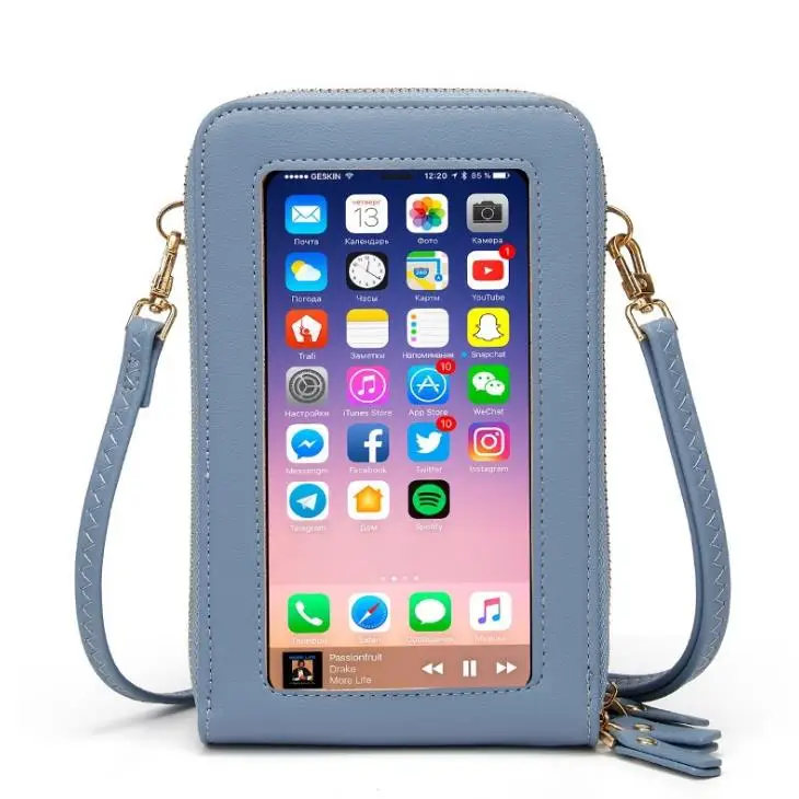 Lightweight Crossbody Phone Bag for Women Small Shoulder Bag Cell Phone Wallet Purses and Handbags with 14 Credit Card Slots, 7 color
Lightweight Crossbody Phone Bag for Women Small Shoulder Bag Cell Phone Wallet Purses and Handbags with 14 Credit Card Slots, 7 color