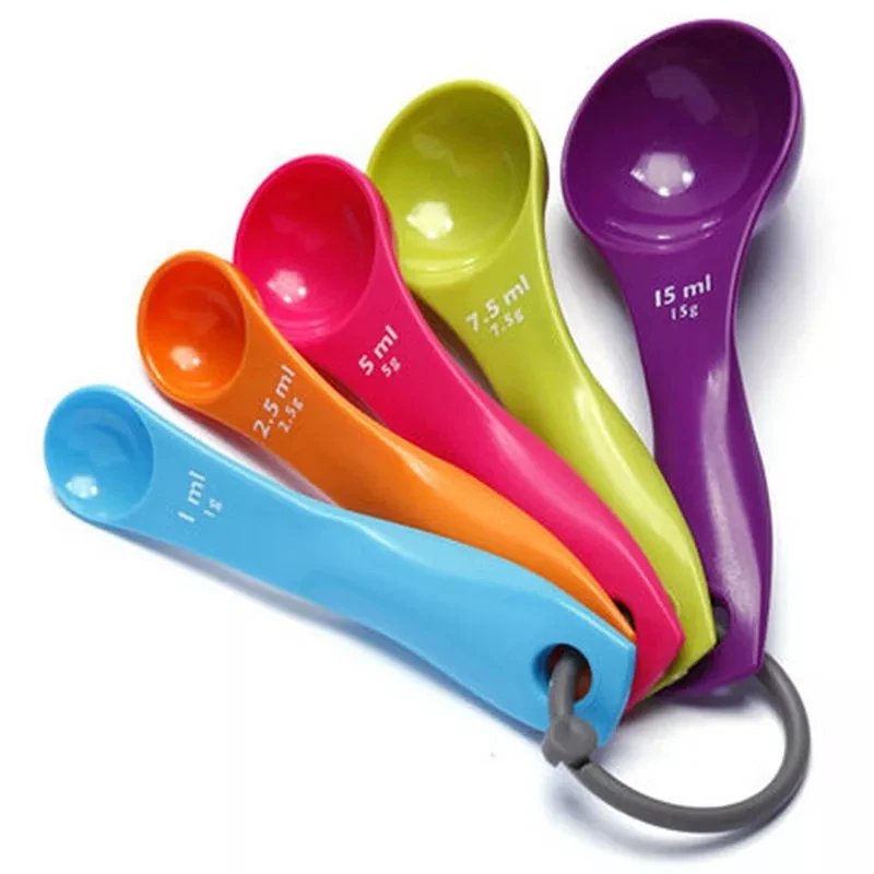 Professional Portable Kitchen Set of 5 colorful Plastic Powder Coffee Measuring Spoon, Custom
Professional Portable Kitchen Set of 5 colorful Plastic Powder Coffee Measuring Spoon, Custom