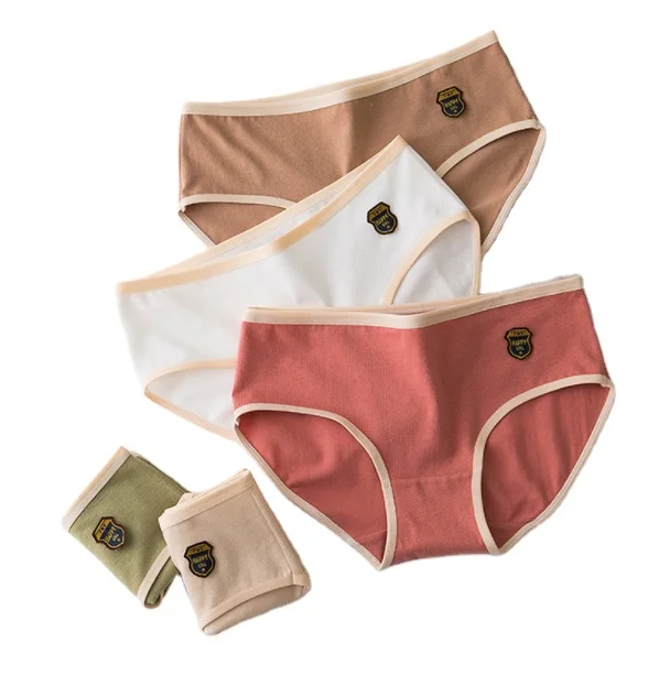 Women Cotton Panty Comfortable Mid-rise Underwear Colourful Brief, Picture shows
Women Cotton Panty Comfortable Mid-rise Underwear Colourful Brief, Picture shows