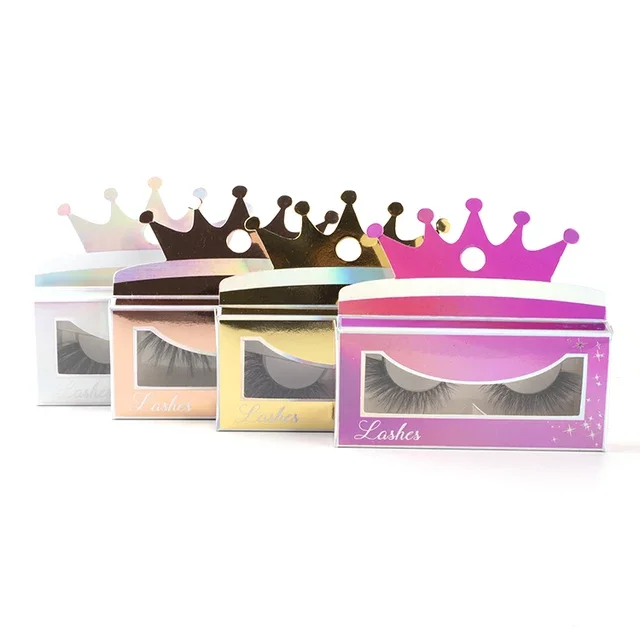 vendor private label holographic crown paper customized lash box
vendor private label holographic crown paper customized lash box