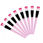 Hot sell high quality plastic handle face mask brush for make up