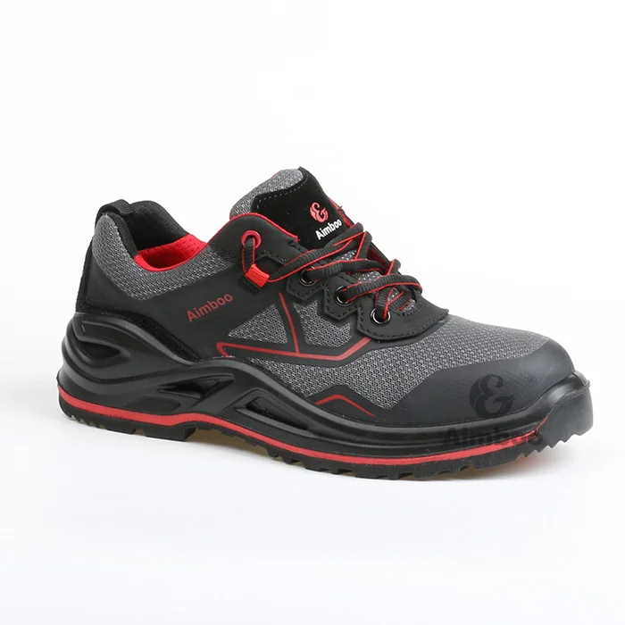 Aimboo new design safety footwear fashion industrial boots rubber sole protective men outdoor casual sport shoes, Black/red or oem
Aimboo new design safety footwear fashion industrial boots rubber sole protective men outdoor casual sport shoes, Black/red or oem