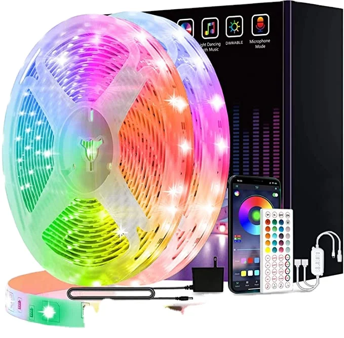 5050 led strip light wifi and Bluetooth dream color led strip light rgb 12v waterproof led strip light
5050 led strip light wifi and Bluetooth dream color led strip light rgb 12v waterproof led strip light