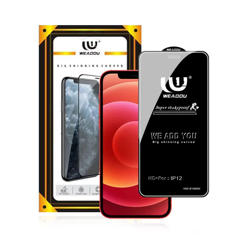WeAddu Brand For iPhone 12 11 pro Max Xs max Tempered Glass Screen Protector For iPhone 12pro max
WeAddu Brand For iPhone 12 11 pro Max Xs max Tempered Glass Screen Protector For iPhone 12pro max