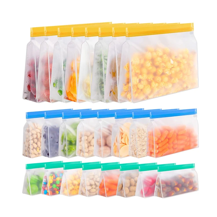 Wholesale economical snacks breast milk fresh vegetables and fruits silicone bags for food storage reusable, Accepted customized
Wholesale economical snacks breast milk fresh vegetables and fruits silicone bags for food storage reusable, Accepted customized