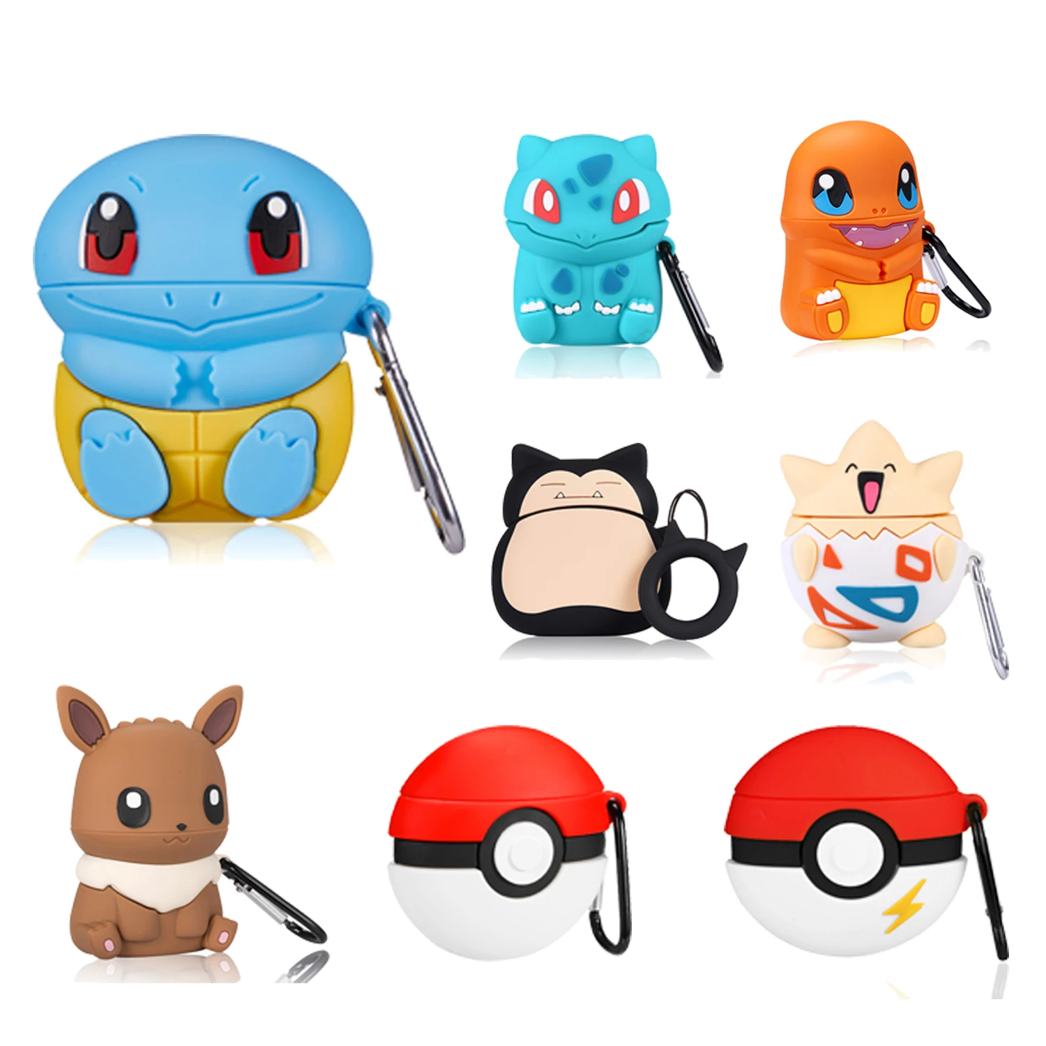 Wholesale Cute Anime Silicone for Cute Airpod Case 3d Protective Case for Airpods 2 Cartoon Headphone Case Cover, Multiple colors
Wholesale Cute Anime Silicone for Cute Airpod Case 3d Protective Case for Airpods 2 Cartoon Headphone Case Cover, Multiple colors