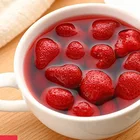 Fresh Taste Canned Strawberries in Syrup Strawberry Tins