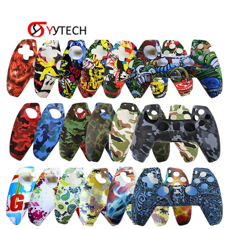 SYYTECH Soft Skin Cover Silicon Case Protective for PS5 Controller, Various kinds of
SYYTECH Soft Skin Cover Silicon Case Protective for PS5 Controller, Various kinds of
