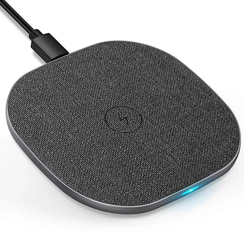 Universal Desktop 10W Qi Wireless Charger Pad 6mm Ultra Slim Alloy Mobile Phone Charger Wireless Charger, Black/brown
Universal Desktop 10W Qi Wireless Charger Pad 6mm Ultra Slim Alloy Mobile Phone Charger Wireless Charger, Black/brown