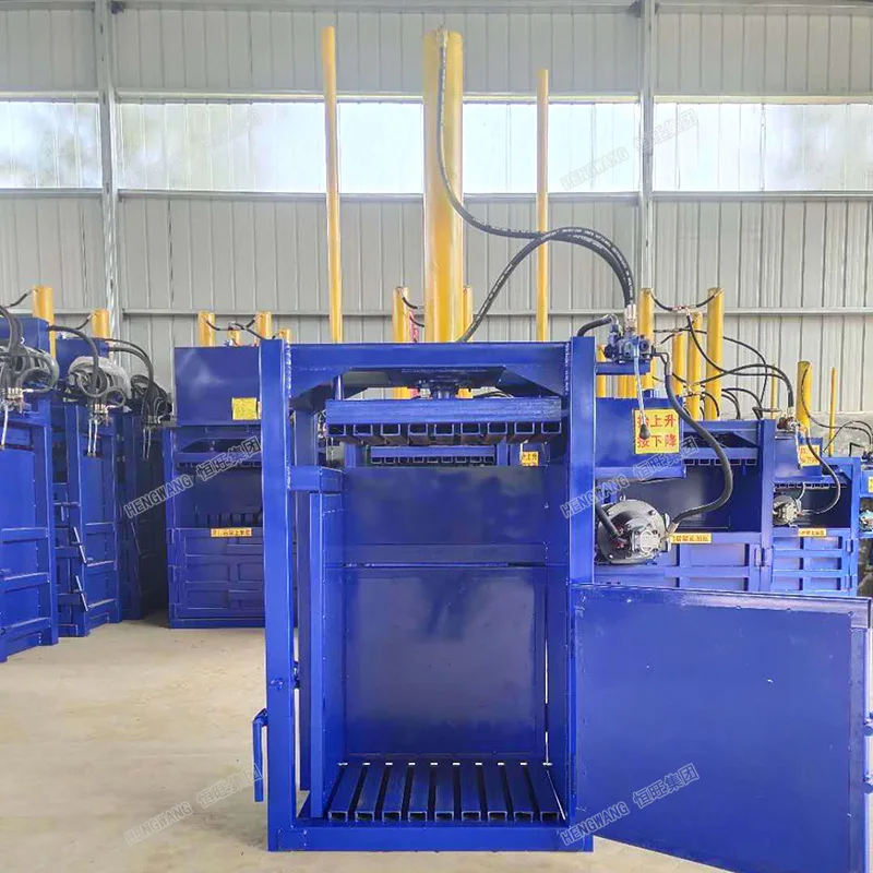 Vertical Hydraulic Cardboard Baling Press Machine Waste Paper Baler