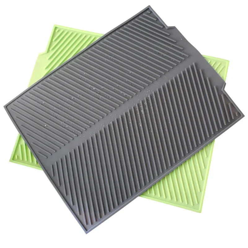Silicone Dish Drying Mat Heat Resistant Pad Dinnerware Table Mat Placemat, Customized color
Silicone Dish Drying Mat Heat Resistant Pad Dinnerware Table Mat Placemat, Customized color
