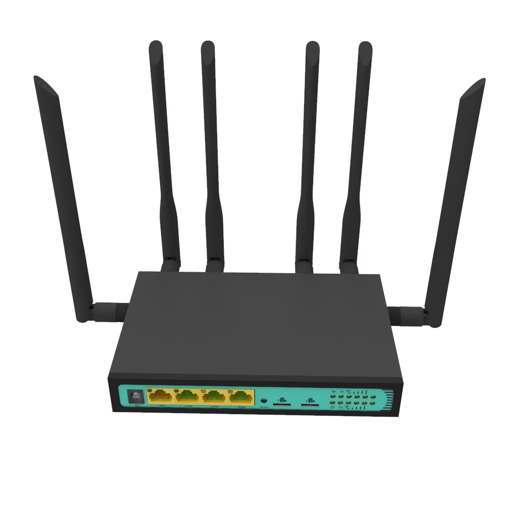 300Mbps 2.4Ghz 5dBi antennas load balancing WE2806 4G wireless wifi router with dual SIM card slot, Black
300Mbps 2.4Ghz 5dBi antennas load balancing WE2806 4G wireless wifi router with dual SIM card slot, Black