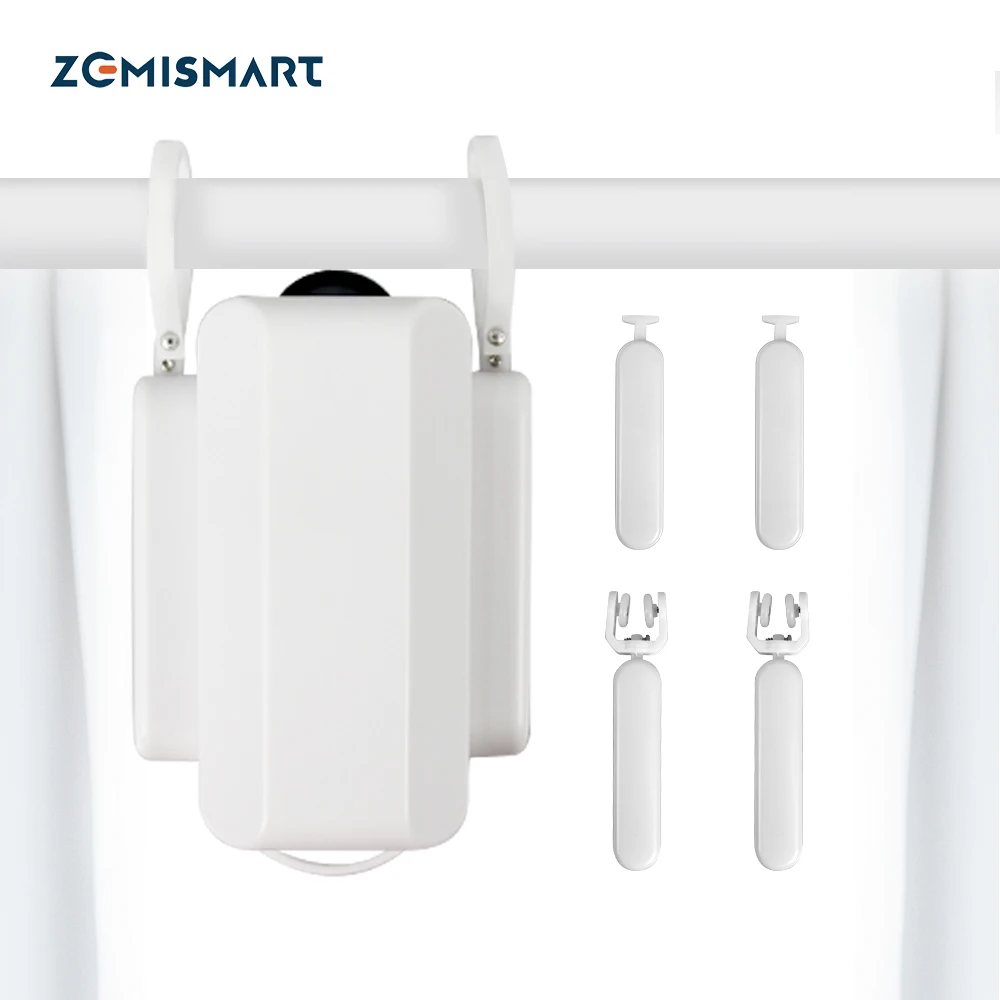 Zemismart Blinds Robot electric curtain accessories Tuya Smart Curtain Robot Work with Google Home Alexa Blinds Smart Curtain, White
Zemismart Blinds Robot electric curtain accessories Tuya Smart Curtain Robot Work with Google Home Alexa Blinds Smart Curtain, White