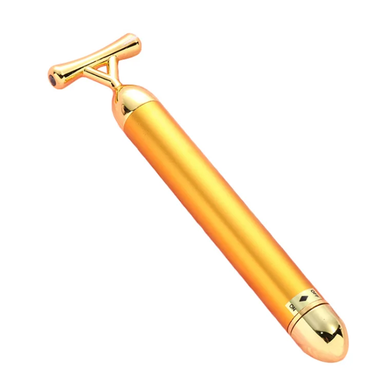 Best price 100% natural 24k Electric jade roller Y-Shaped scraping massage anti-aging and slimming 24k Electric 3D Facial roller, Gold
Best price 100% natural 24k Electric jade roller Y-Shaped scraping massage anti-aging and slimming 24k Electric 3D Facial roller, Gold