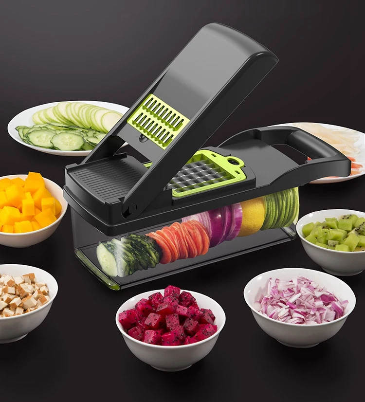 A2845 12pcs/set Dice Vegetable Slicer Kitchen Gadget Shredder Potatoes Shred Scraper Julienne Cutter Fruit Grater
A2845 12pcs/set Dice Vegetable Slicer Kitchen Gadget Shredder Potatoes Shred Scraper Julienne Cutter Fruit Grater
