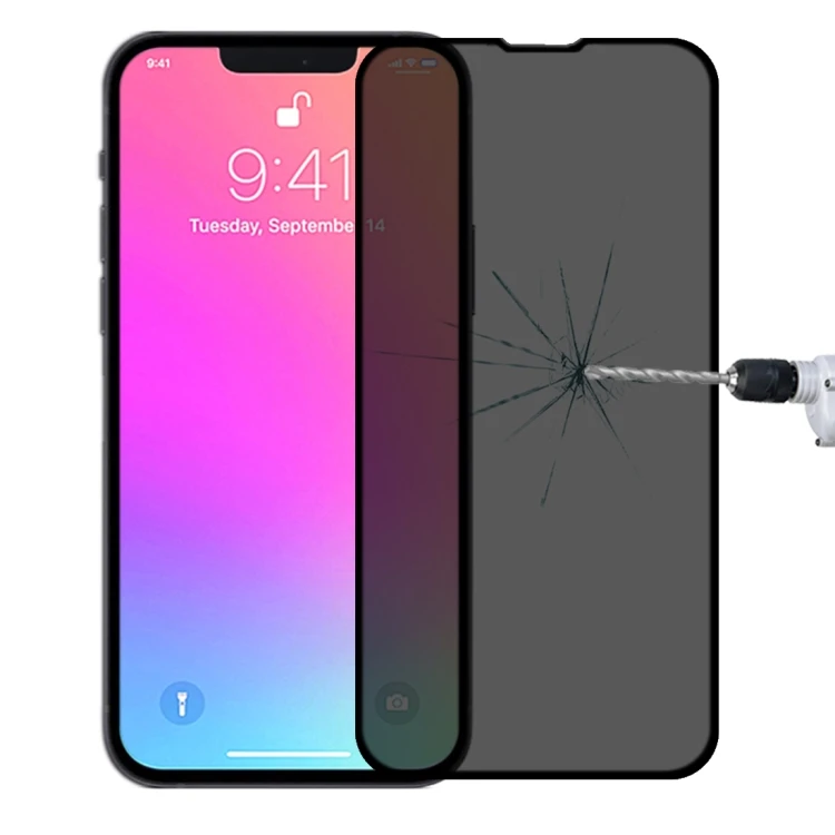 New Wholesale Anti-peeping Plasma Oil Coated High Aluminum Wear-resistant Tempered Glass Film For iPhone 13 / 13 Pro
New Wholesale Anti-peeping Plasma Oil Coated High Aluminum Wear-resistant Tempered Glass Film For iPhone 13 / 13 Pro