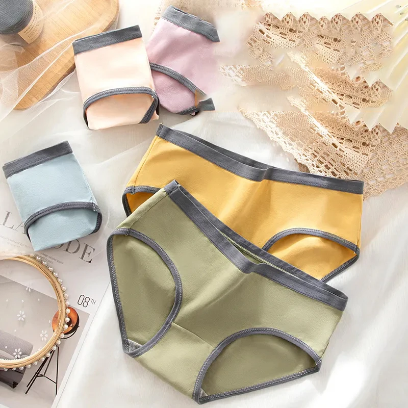 custom Women's cotton briefs girl student briefs women's middle low waist low price underwear panties for women
custom Women's cotton briefs girl student briefs women's middle low waist low price underwear panties for women