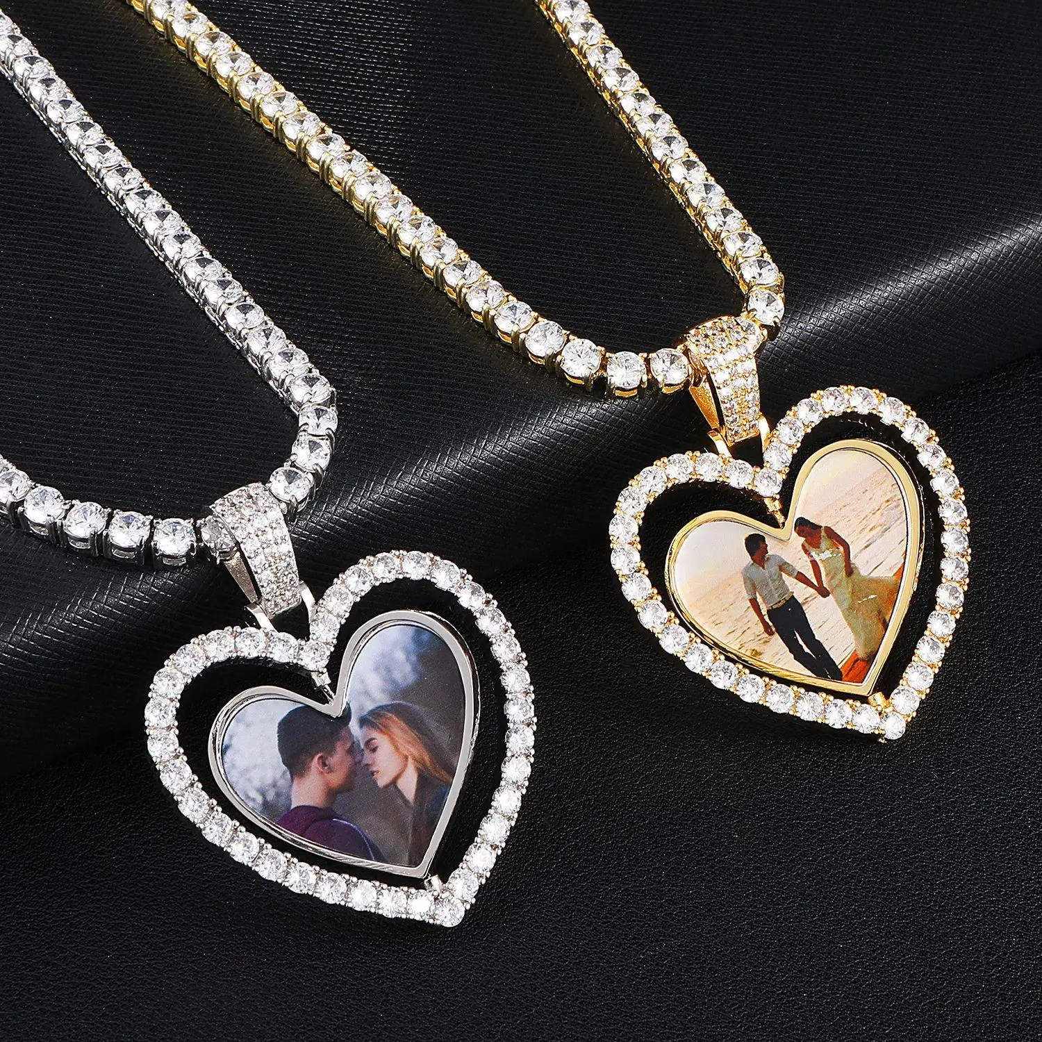 European and American new memory DIY photo custom oval photo frame solid lettering pendant hip hop necklace trendy jewelry
European and American new memory DIY photo custom oval photo frame solid lettering pendant hip hop necklace trendy jewelry