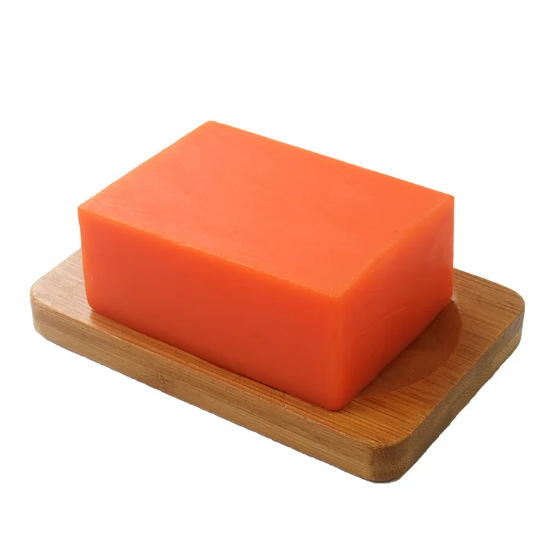 100% natural remove mites remove acne balance water and oil clean pores kojic acid whitening soap, Orange
100% natural remove mites remove acne balance water and oil clean pores kojic acid whitening soap, Orange