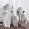 Wholesale velvet mannequin necklace and earring bust jewelry display holder stands