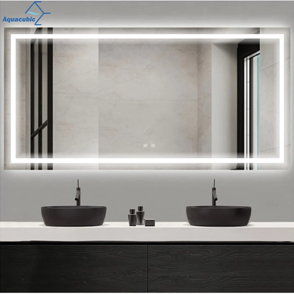 Dropshipping LED Smart Bathroom Mirror Wall Mounted Dressing Backlit Touch Memory Switch Defogger Mirror
Dropshipping LED Smart Bathroom Mirror Wall Mounted Dressing Backlit Touch Memory Switch Defogger Mirror