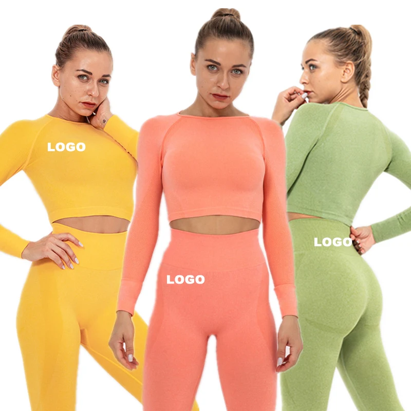 2021 New Fitness Apparel Brands Seamless Yoga Pants Private Label Sports Shirt Leggings Womens Gym Wear Sets
2021 New Fitness Apparel Brands Seamless Yoga Pants Private Label Sports Shirt Leggings Womens Gym Wear Sets