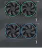 4Pin Cooling Fans 90mm 9025 90x90x25mm GPU VGA video Graphics Card Cooler Fan for RX580 RX570