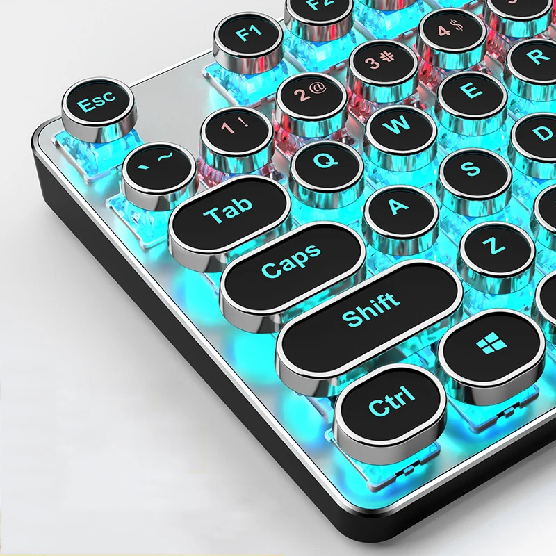 Best Seller 104 Key RGB Colorful Tablet PC Keyboard Multimedia Backlit USB Wired Gaming Mechanical Keyboards, White,black
Best Seller 104 Key RGB Colorful Tablet PC Keyboard Multimedia Backlit USB Wired Gaming Mechanical Keyboards, White,black