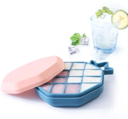 LOVE'N DIY pineapple shape with lid baby food box collision color ins hexagonal ice grid silicone mold LV513I
LOVE'N DIY pineapple shape with lid baby food box collision color ins hexagonal ice grid silicone mold LV513I