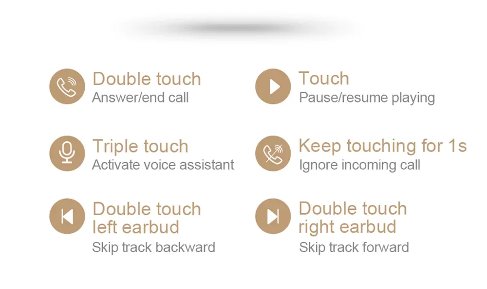 Xiaomi Haylou GT1 Pro TWS Wireless Earphones Fingerprint Touch Earbuds BT 5.0 US - ANKUX.COM