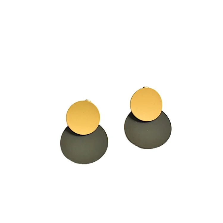Simple Designer Cute Earrings For Cut Girls Vintage Fashion Earring Women Jewelry Contrast Color Round Geometric
Simple Designer Cute Earrings For Cut Girls Vintage Fashion Earring Women Jewelry Contrast Color Round Geometric