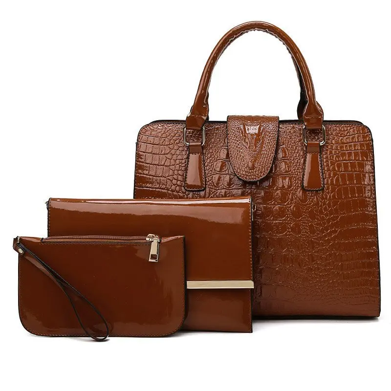2021 Vertical Square Zipper Fashion Crocodile Pattern Across The Shoulder Handbag New Mom Woman Atmosphere One Handbag Sets, Customized
2021 Vertical Square Zipper Fashion Crocodile Pattern Across The Shoulder Handbag New Mom Woman Atmosphere One Handbag Sets, Customized