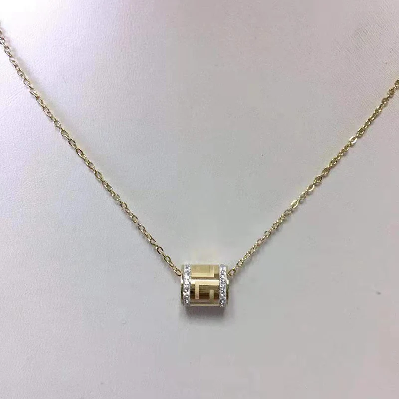 Trendy Rotating Lucky Beaded Luxury Rhinestone Pendant Necklace for Female Party Charm Jewelry Accessories Gift 2021, 1 color
Trendy Rotating Lucky Beaded Luxury Rhinestone Pendant Necklace for Female Party Charm Jewelry Accessories Gift 2021, 1 color