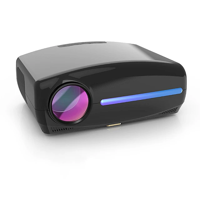 Touyinger S1080W Android 9.0 LED Video Projector Full HD AC3 6800 Lumens White / Black Color
Touyinger S1080W Android 9.0 LED Video Projector Full HD AC3 6800 Lumens White / Black Color