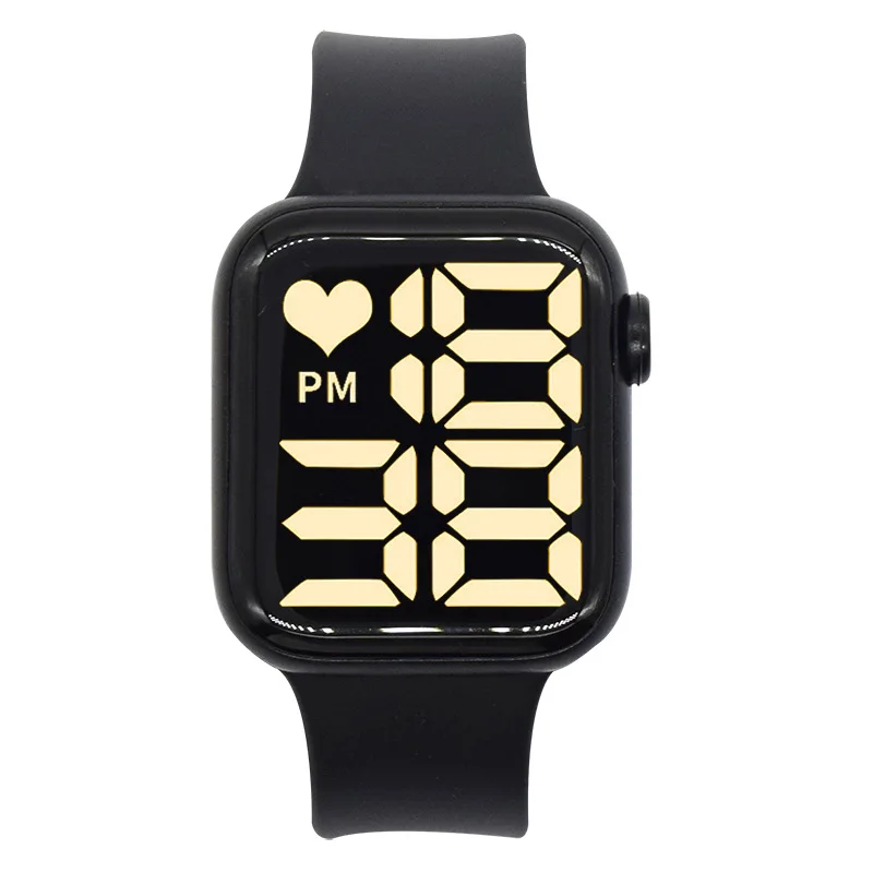 Latest trending square digital watches swimming stand water resistant boys girls fashion outdoor hand watch students timepiece
Latest trending square digital watches swimming stand water resistant boys girls fashion outdoor hand watch students timepiece