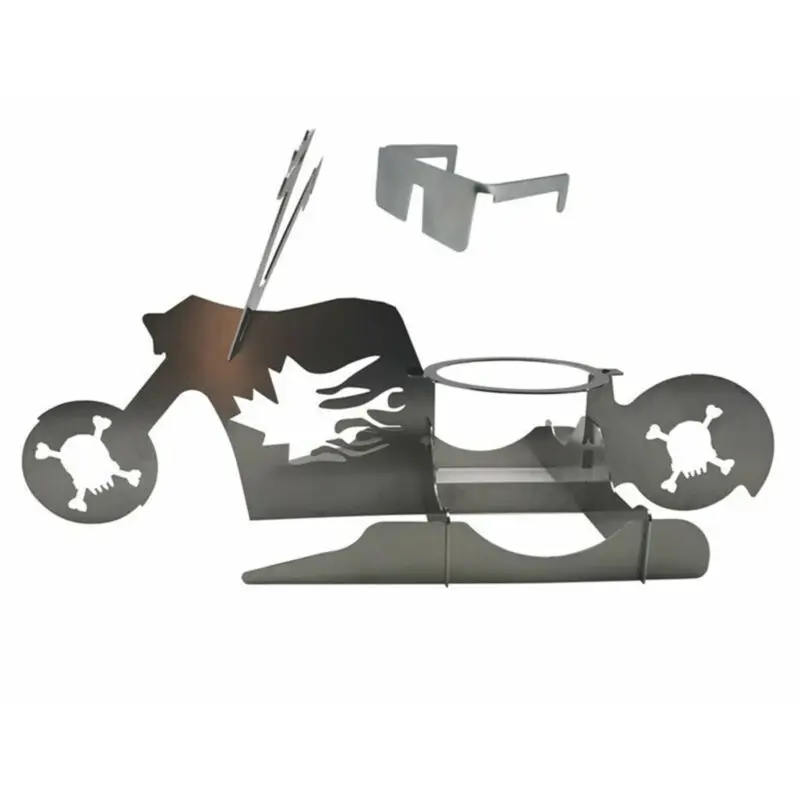T243 Indoor Outdoor Use Camping Accesorios American Motorcycle Bbq Stainless Steel Rack With Glasses Portable Chicken Stand
T243 Indoor Outdoor Use Camping Accesorios American Motorcycle Bbq Stainless Steel Rack With Glasses Portable Chicken Stand