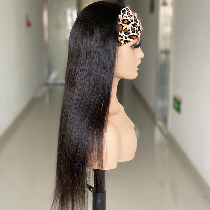 Brazilian Straight Headband Human Hair Wig Machine Made Remy Human Hair Wigs For Black Women 130% Density
Brazilian Straight Headband Human Hair Wig Machine Made Remy Human Hair Wigs For Black Women 130% Density
