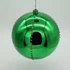 Customized indoor plug plastic Led flashing Christmas decor ball light with bulbs KTV decoration ball lights