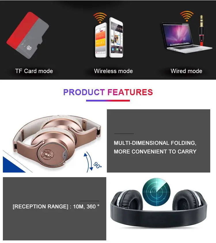 Factory wholesale newest active noise cancelling stereo wireless bluetooth headphone with nfc function - ANKUX.COM