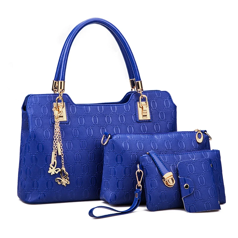 Wholesale fashion gold 4in1 set crocodile pattern ladies purse and shoulder hand bag
Wholesale fashion gold 4in1 set crocodile pattern ladies purse and shoulder hand bag