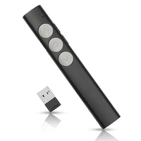 

V9 Remote Control Wireless Presenter RF Mini USB Wireless Presenter Powerpoint PPT Presentation red laser pen pointer